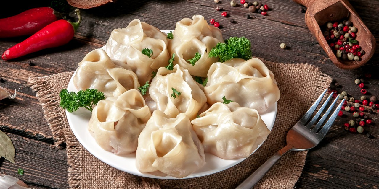 Манты с говядиной